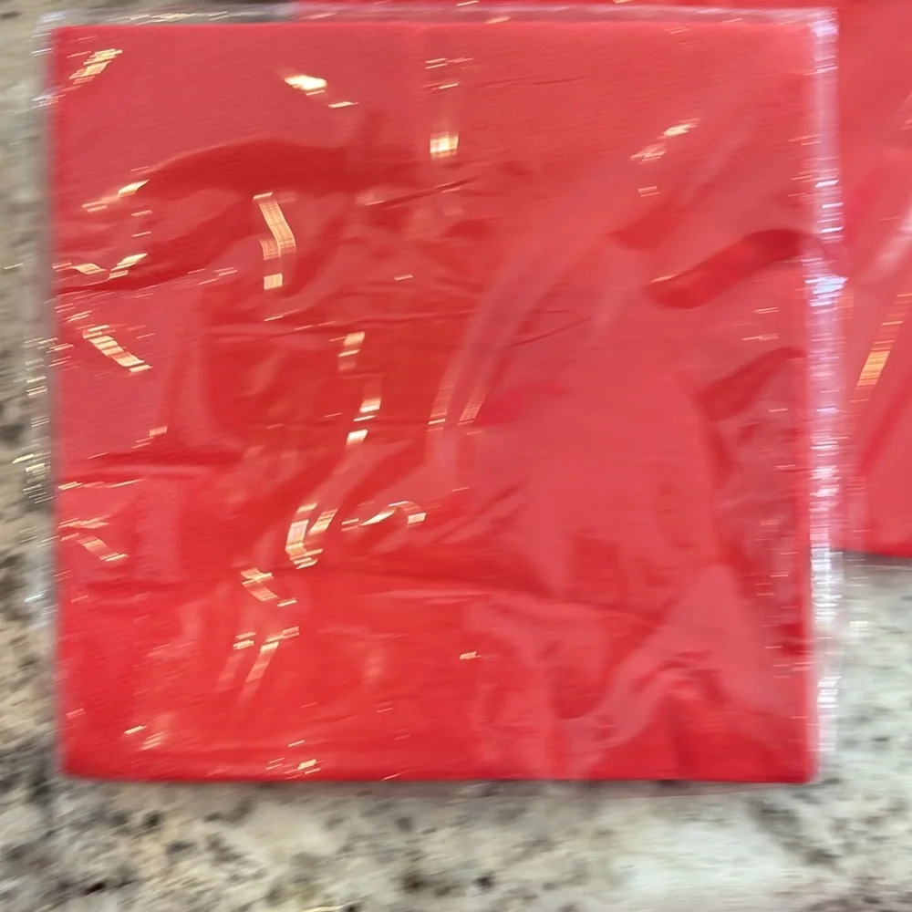 Christmas Poinsettia platter and napkin bundle all NWT